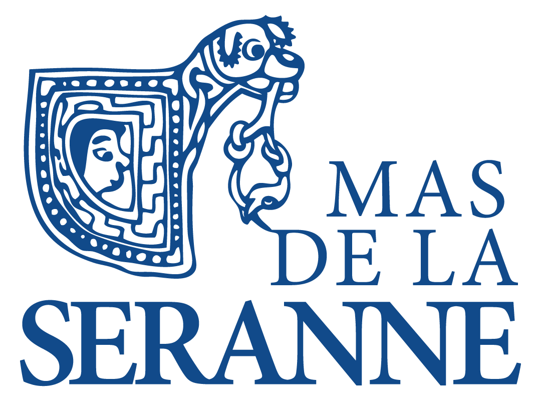 Mas de la Séranne - Logo bleu transparent